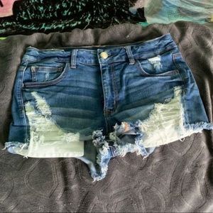 American Eagle Super Stretch Shorts.